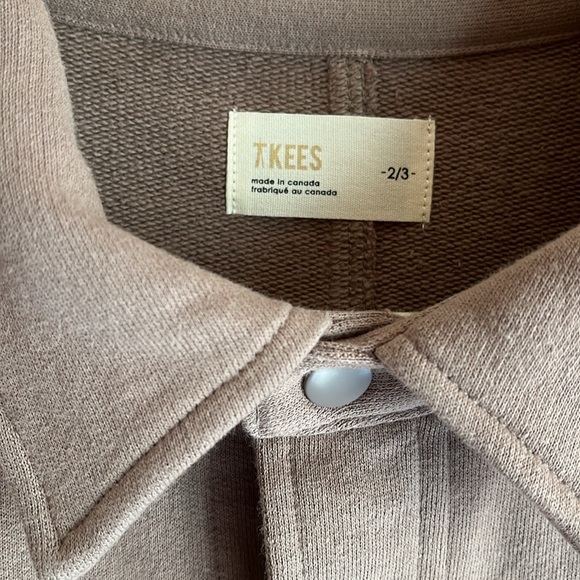 NWT TKEES Oversized Shirt Jacket - Picture 2 of 7